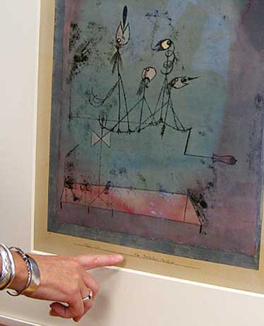 Paul Klee, Zwitschermaschine, MoMA