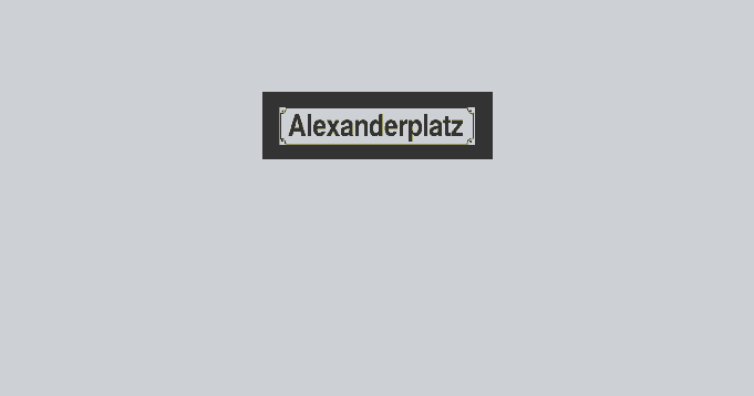 U2 Berlin-Alexanderplatz, 32 Hintergleisflächen, jeweils 185 x 382 cm, Acryl auf Leinwand
