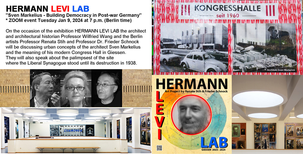 YouTube-Video about the Hermann Levi exhibition in Giessen and thre architecture of Sven Markelius